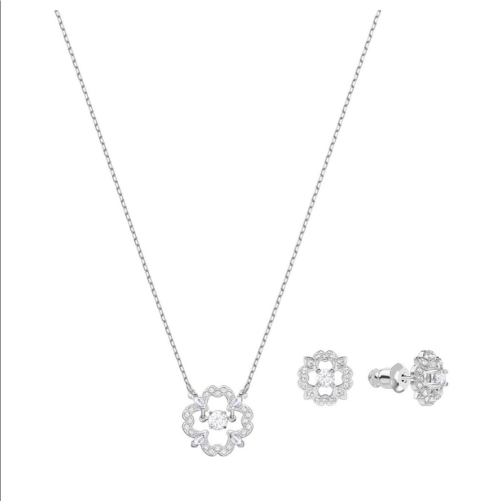 Swarovski SPARKLING DANCE FLOWER SET